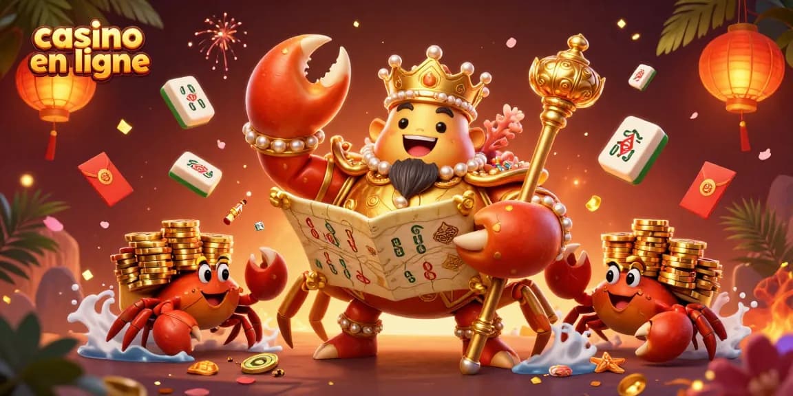 Jouez au casino en ligne avec des jeux captivants et des personnages animés, ambiance chaleureuse et festive.