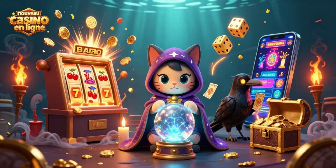 Vivez l'expérience d'un nouveau casino en ligne avec des personnages mystiques et des machines à sous dynamiques.