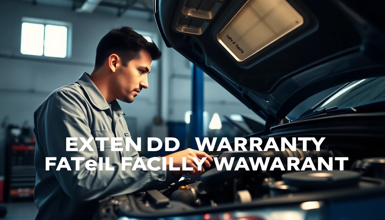Understand extended warranty after factory warranty expires with an expert technician inspecting car parts.