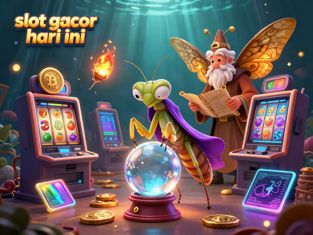 Menangkan slot gacor hari ini dengan peruntungan dari mantis pencerita dan simpati kupu-kupu.