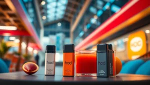 Genießen Sie die Vielfalt der hqd pods mit verschiedenen Aromen und einem modernen Design.