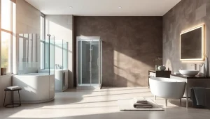 Aménager une salle de bain moderne avec des produits sirhona fr adaptés à votre style.