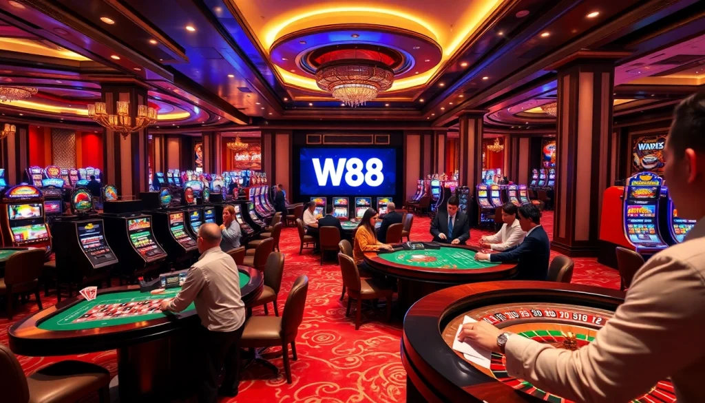 Experience the luxury of casino gaming with the W88 link for exciting online betting.