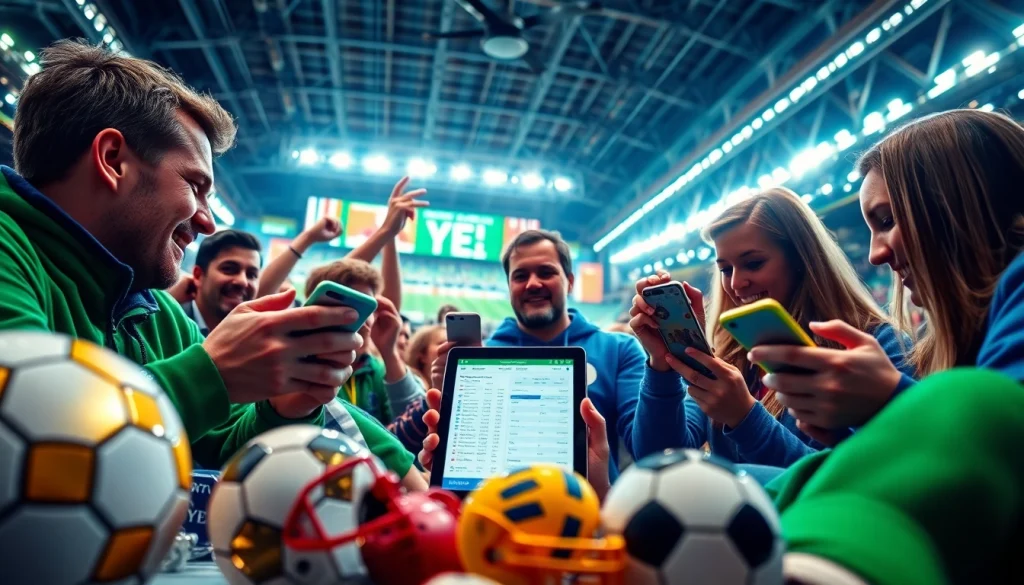 Engaging online sports betting Alabama scenery with active users and dynamic sportsbook interface.