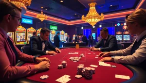 Experience high-stakes poker and casino action at https://88clb.courses/ featuring vibrant gaming tables and professional players.