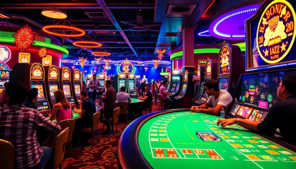 Engaging casino atmosphere featuring cs2 gambling sites reddit themed slot machines and lively players.