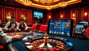Experience the excitement of Nhà cái U888 at a vibrant casino table with high-stakes poker.