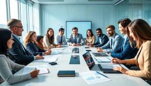 展示正在使用 WPS官网应用的协作式办公环境。