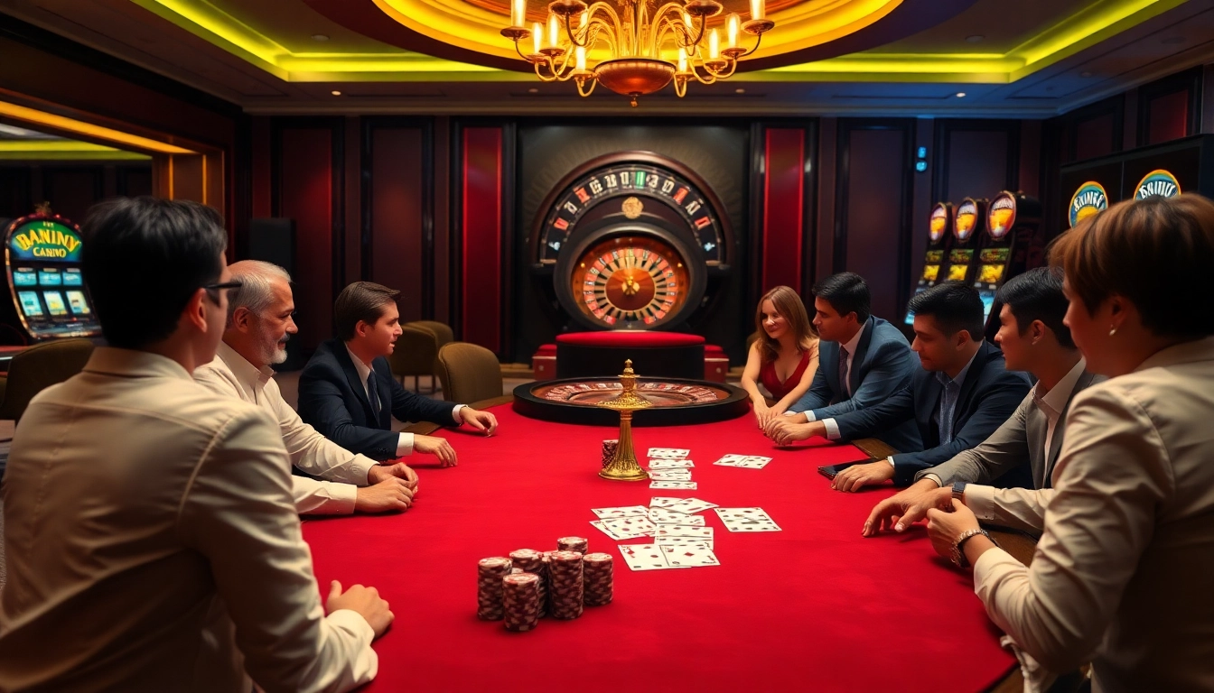 Vivez l'excitation du meilleur casino en ligne France avec une scène vibrante de table de poker.