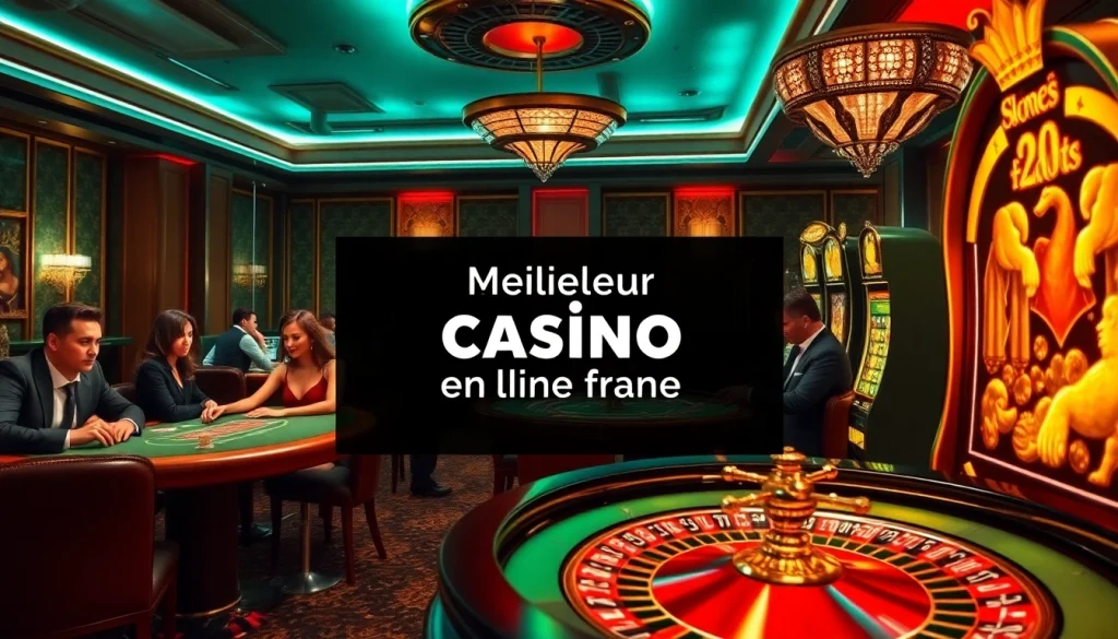 Vivez des jeux palpitants au meilleur casino en ligne France avec des tables de poker vibrantes et l'excitation de la roulette.