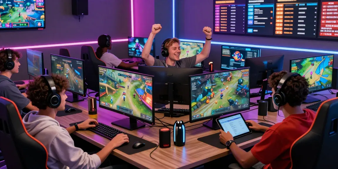 spaceman88 gaming community celebrating wins in vibrant lounge