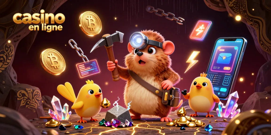 Jouez au casino en ligne avec cette illustration dynamique de jeux de coupe et trésors.