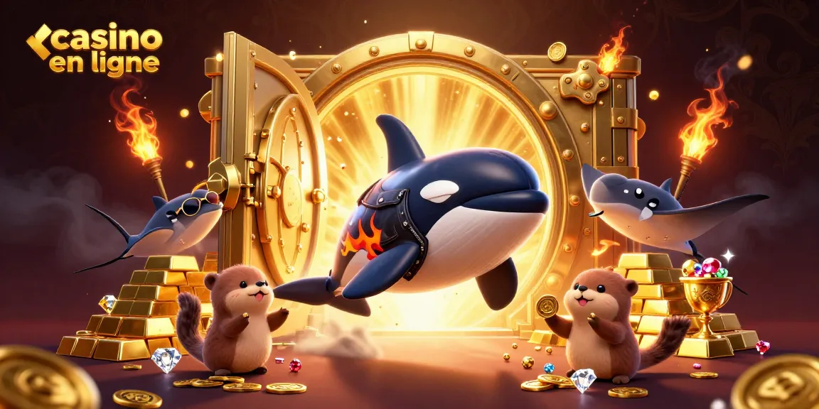 Jouez au casino en ligne avec nos personnages animés et trésors scintillants.