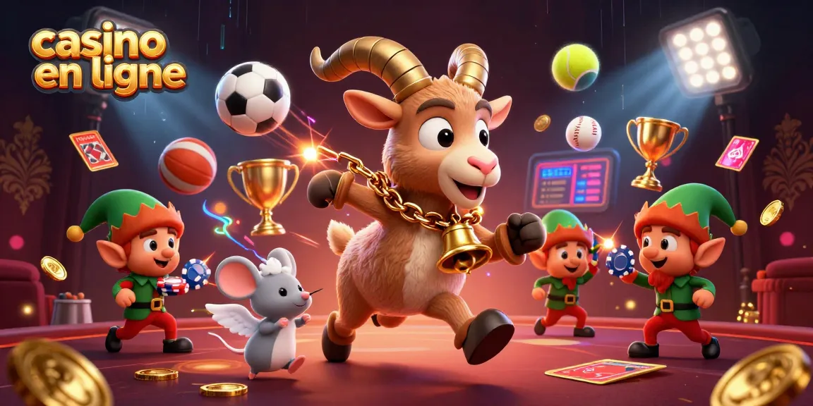 Jouez à des jeux sur un casino en ligne avec le Krampus et des elfes farceurs.