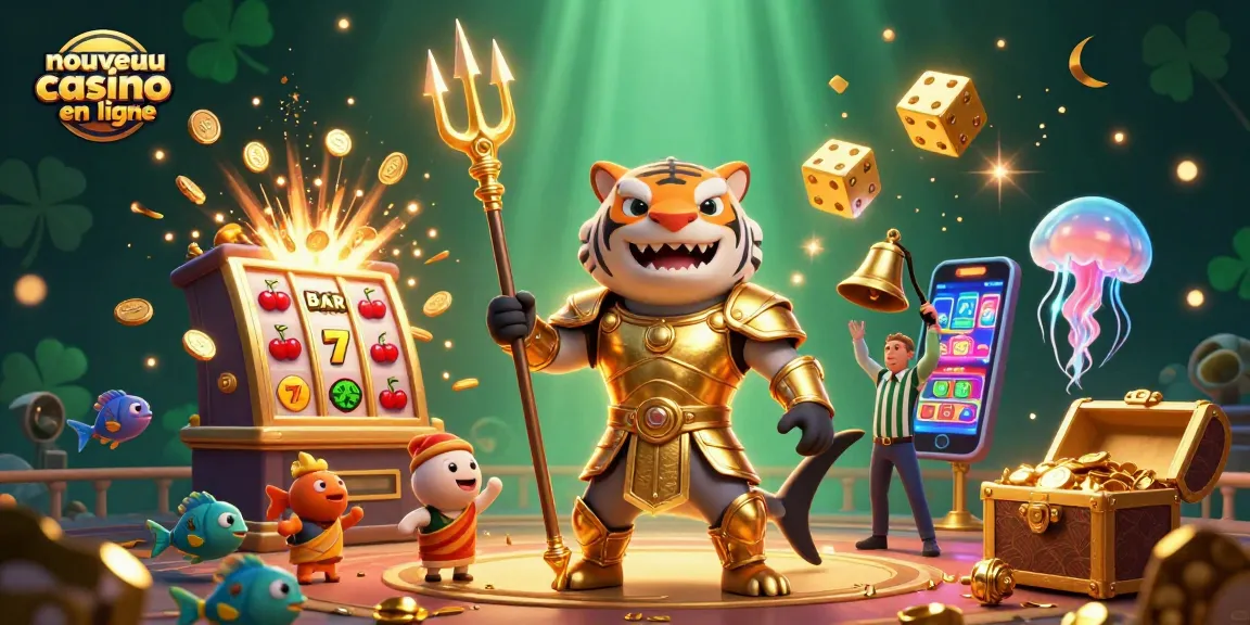 Jouez aux jeux passionnants du nouveau casino en ligne avec de fabuleux jackpots et un univers captivant.