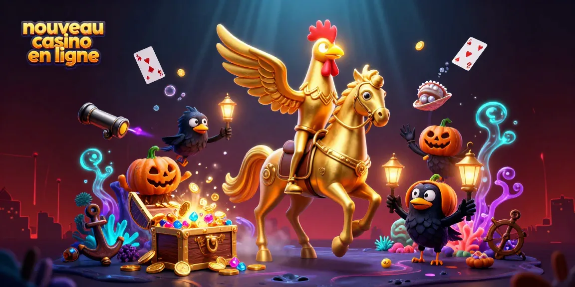 Jouez dans le nouveau casino en ligne avec des jeux immersifs et des personnages en 3D.