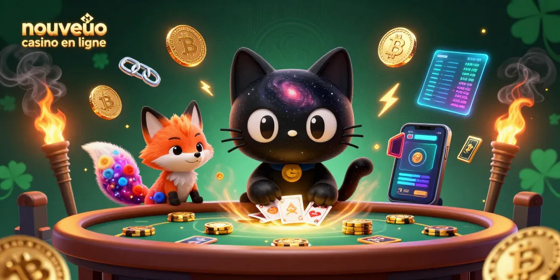 Jouez au nouveau casino en ligne avec des éléments de crypto-monnaies captivants.