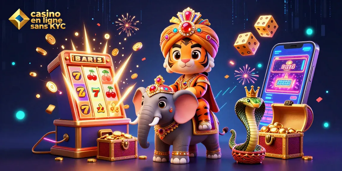 Gagnez avec le casino en ligne sans KYC grâce aux jackpots et expériences immersives