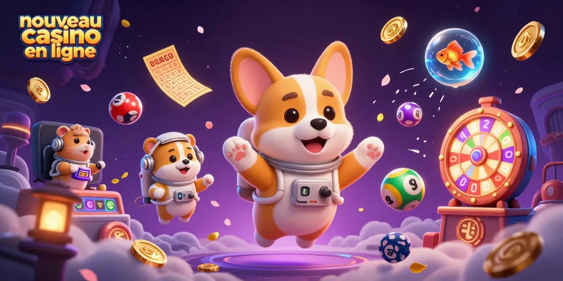 Visitez le nouveau casino en ligne et tentez votre chance avec des lots dynamiques et des personnages amusants.