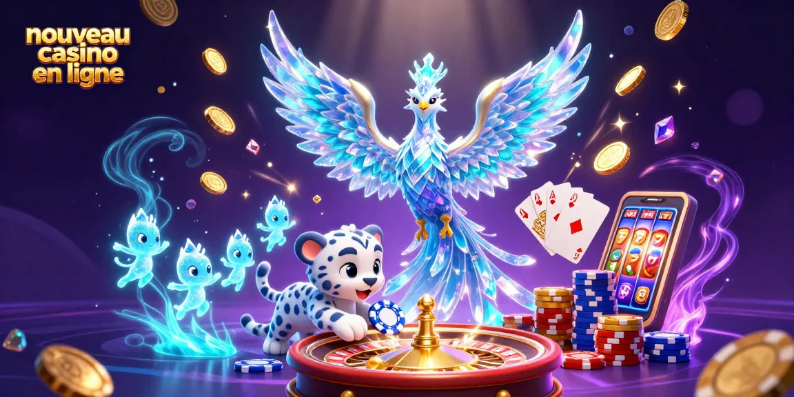 Gagnez avec des stratégies gagnantes au nouveau casino en ligne, entouré de magie et de jeu.