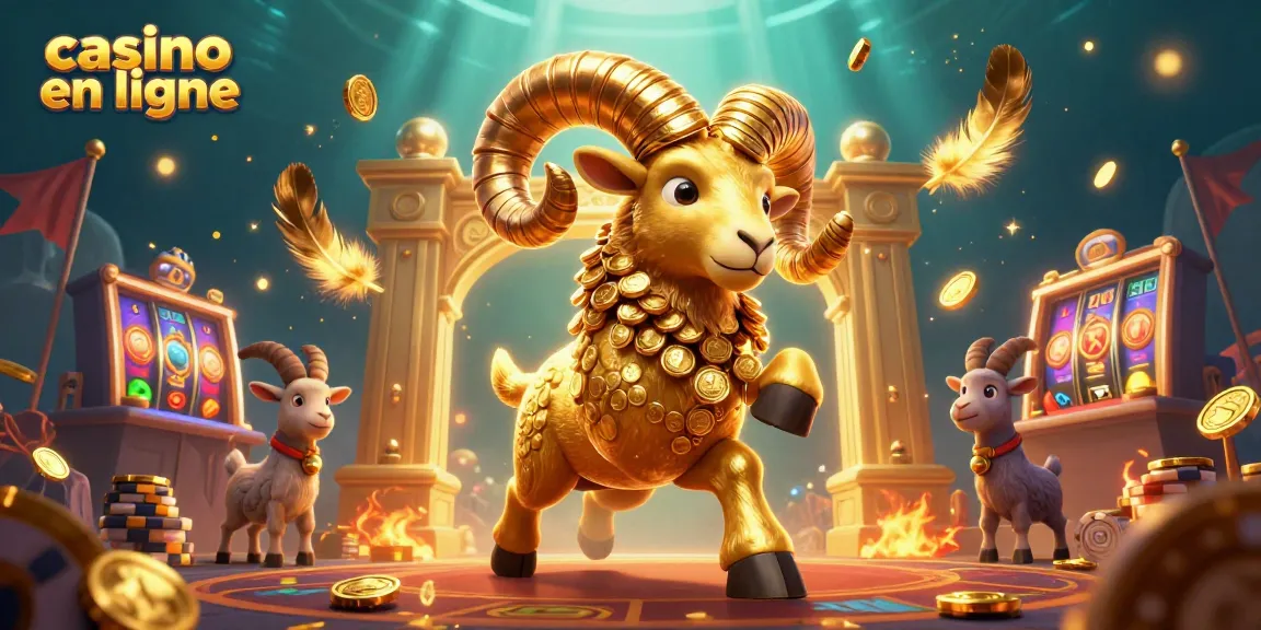 Gagner des jetons avec une scène animée de casino en ligne remplie de jeux.