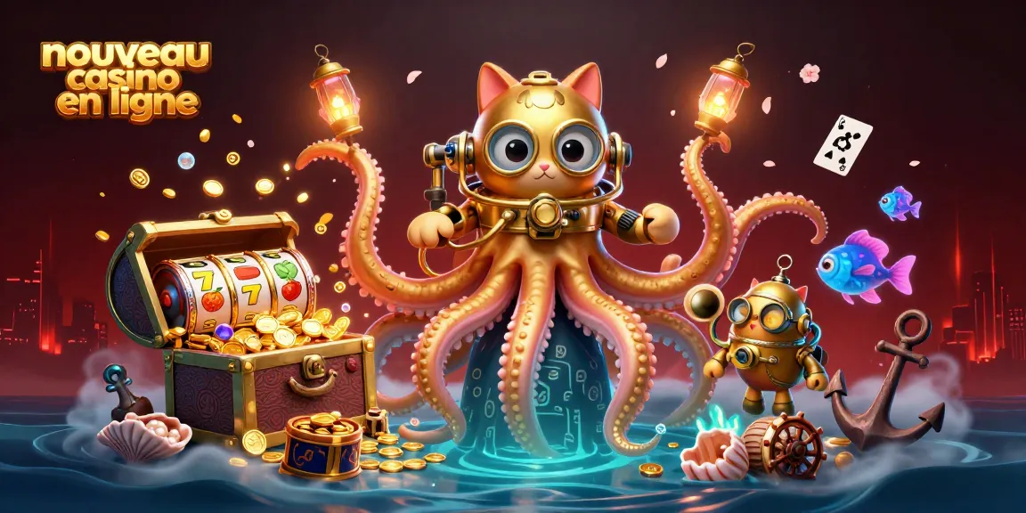 Plongée dans le nouveau casino en ligne avec un kraken et des trésors sous-marins