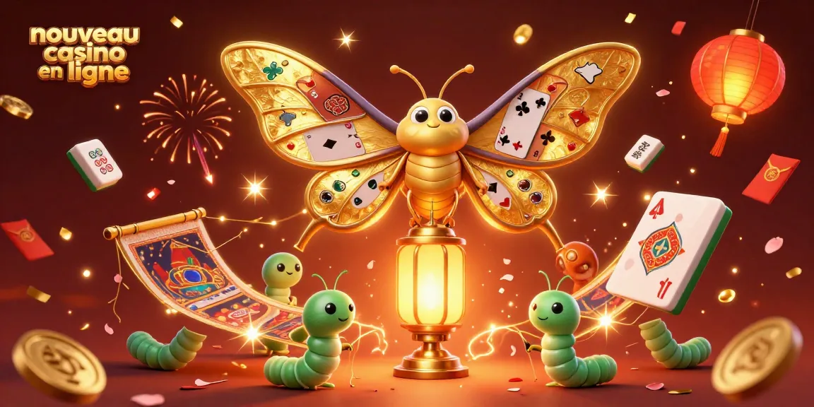 Découvrez le nouveau casino en ligne avec un atlas des jeux scintillants et des lanternes dorées.