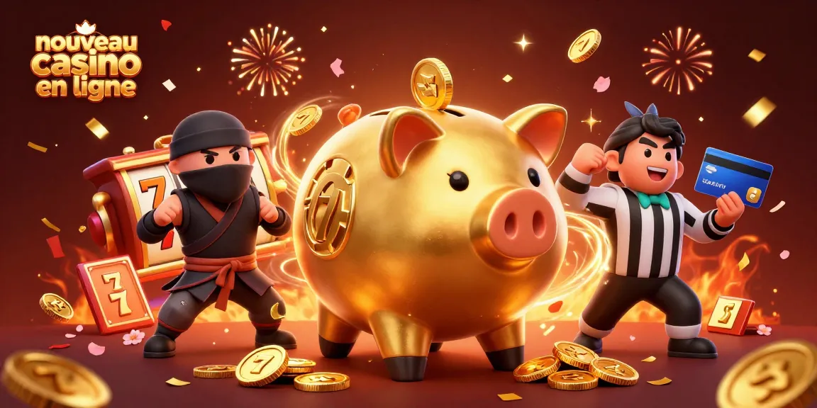 Animations de jeux de casino numérique avec le nouveau casino en ligne, affichant des personnages colorés et des éléments dynamiques.