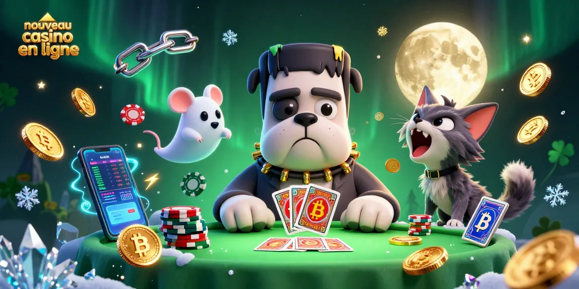Participez à un nouveau casino en ligne avec des personnages fantastiques jouant aux cartes et à la crypto-monnaie.